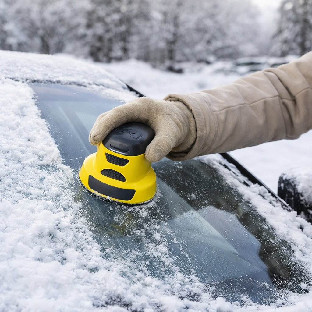Elektrische Sneeuw- en IJsverwijderaar voor Autoruiten